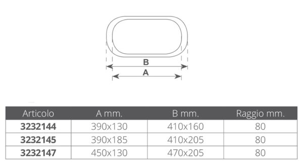 HALF ELLIPTIC PORTLIGHT