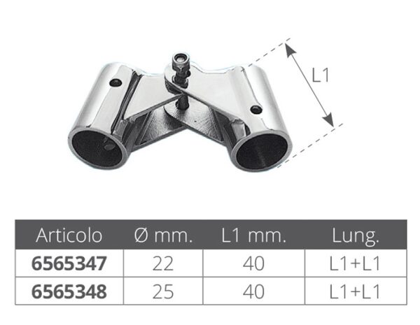 STAINLESS STEEL SWIVELLING JOINT