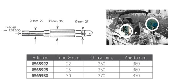 STAINLESS STEEL SCREW TENSIONER