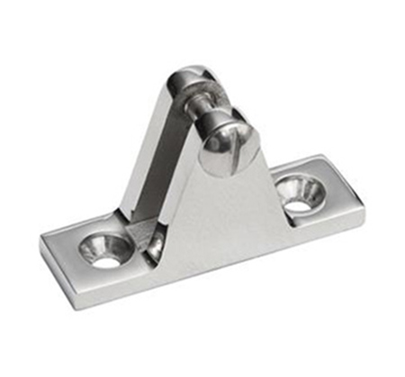 STAINLESS STEEL STRAIGHT DECK HINGE WITH SCREW
