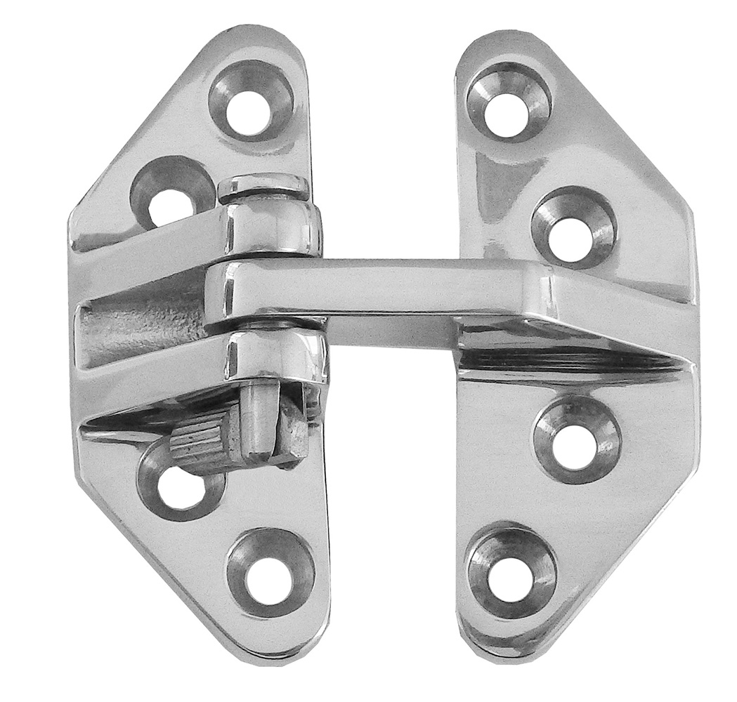 MIRROR POLISHED HATCH HINGES MM.70X72