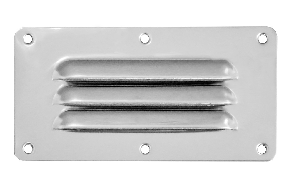 STAINLESS STEEL LOUVER VENTS MM.127X67