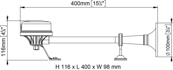 ELECTROMAGNETIC TRUMPET