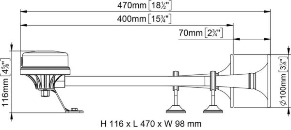 ELECTROMAGNETIC TORQUE TRUMPET CORNET