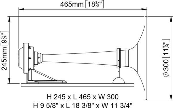 IMO APPROVED MARINE HORNS