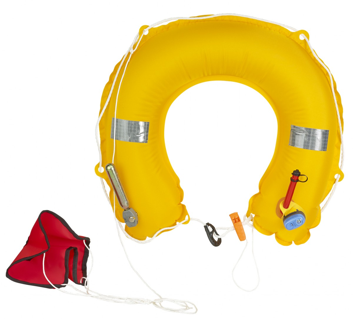 INFLATABLE HORSESHOE BUOY