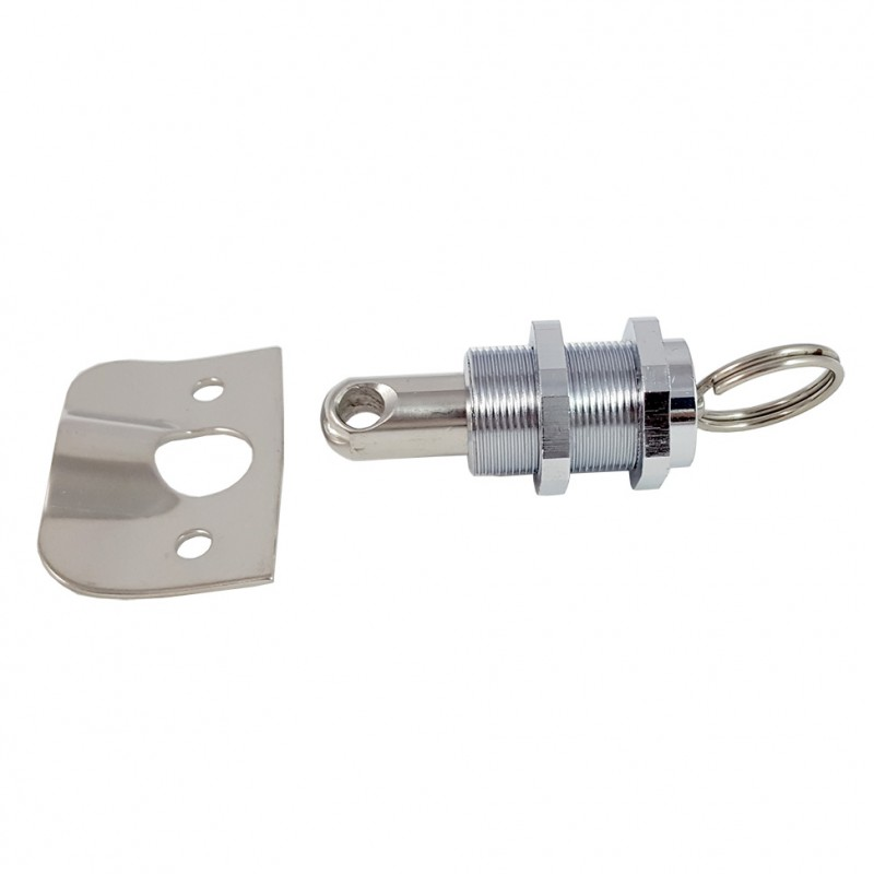 STAINLESS STEEL LOCK WITH BOTTON
