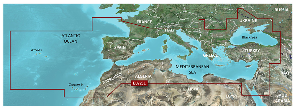 CARTOGRAFIA BLURCHART G3 HD VISION