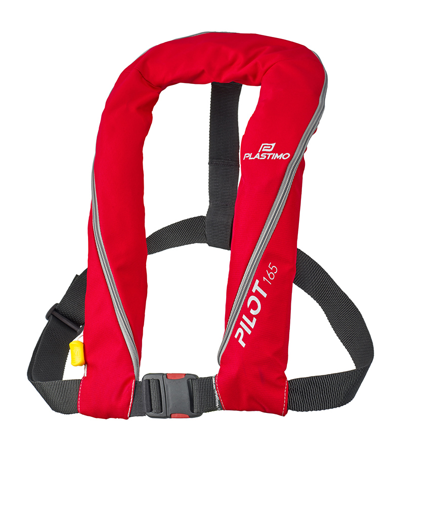 RED LIFEJACKET PILOT 165N