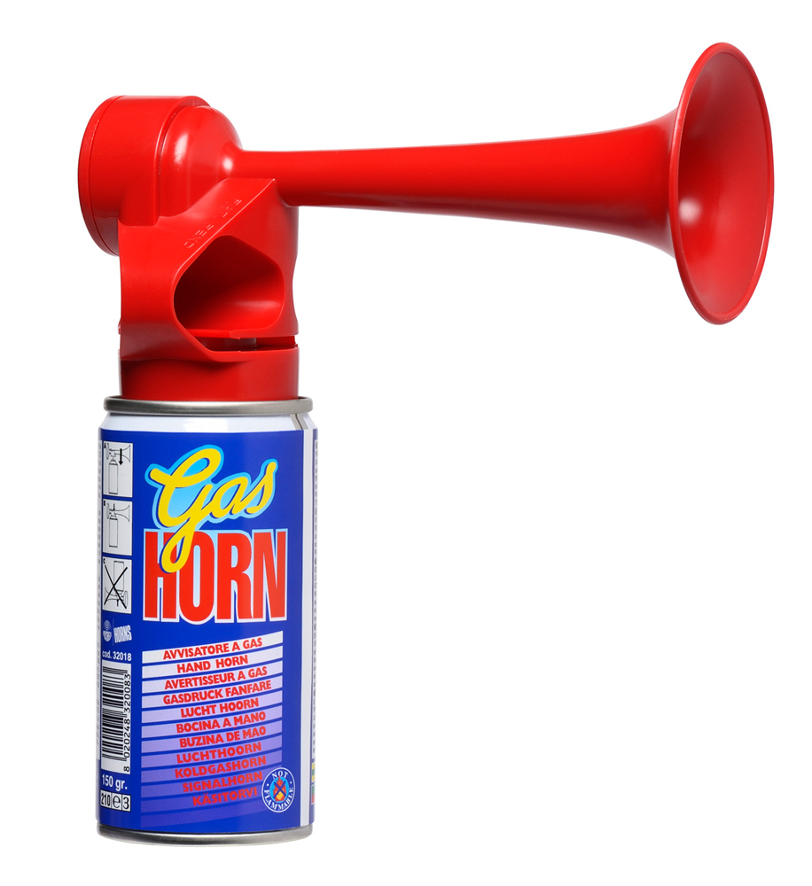 GAS FOG HORN (NOT FLAMMABLE)