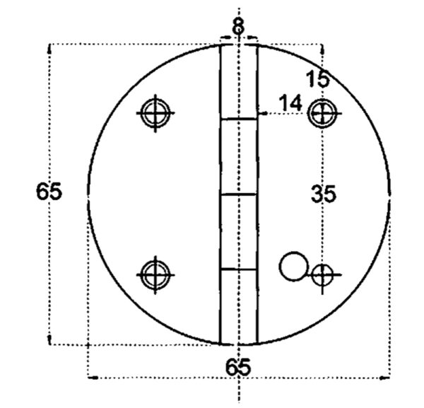 MIRROR POLISHED HINGES ? MM.65