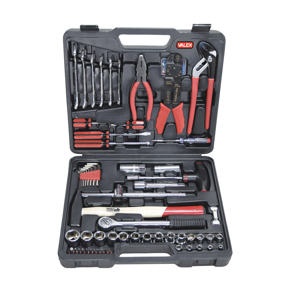 PROFESSIONAL ABS CASE CONTAINING 100 DIFFERENT TOOLS
