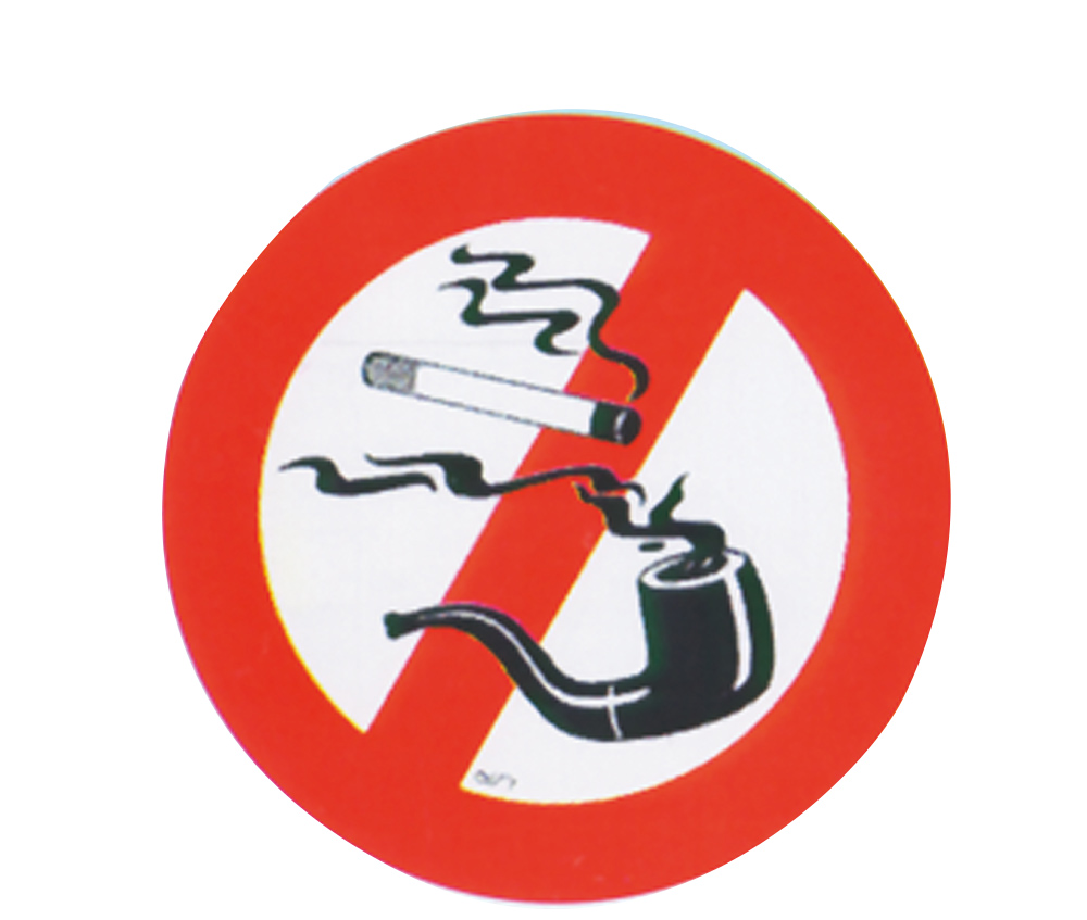 NO SMOKING ON BOARD