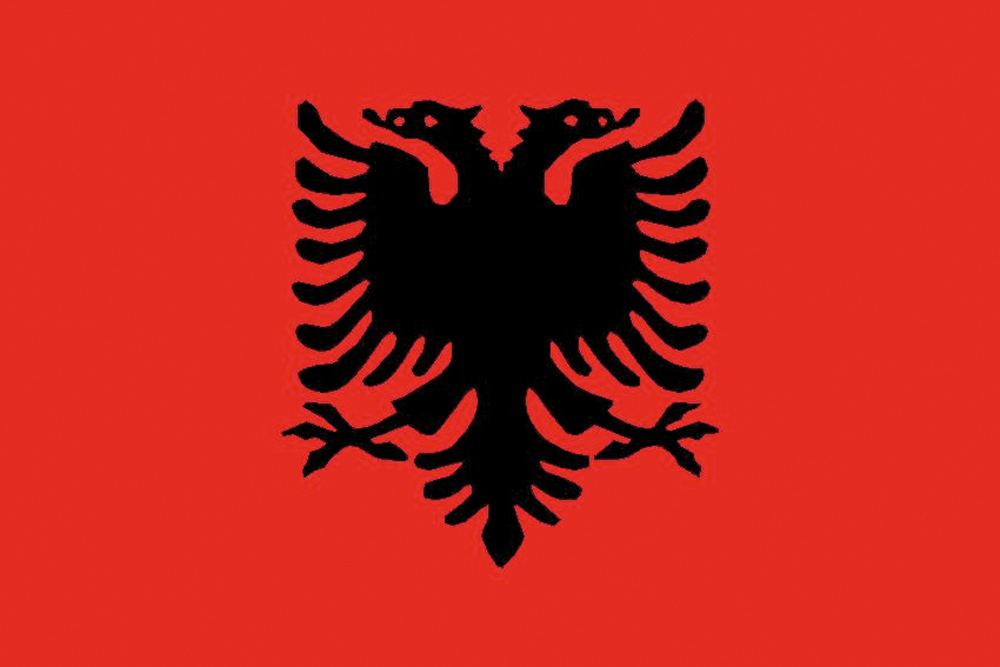 ALBANIA FLAG
