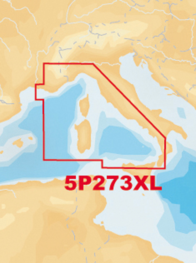 NAVIONICS PLATINUM PLUS MAR TIRRENO E SICILIA NORD