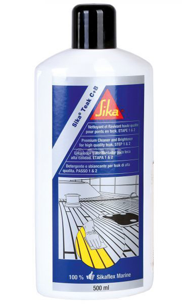 SIKA TEAK CLEANER + BRIGHTENER BIO