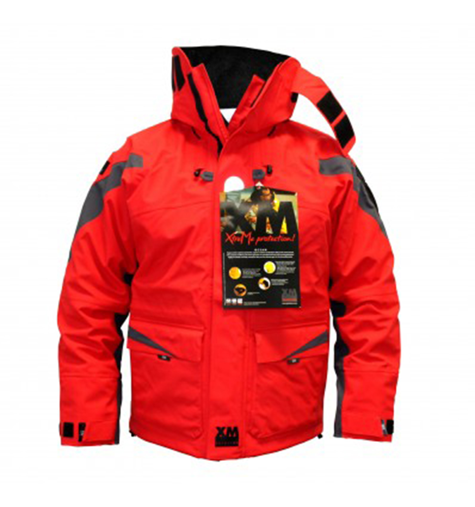 RED "OCEAN" JACKET