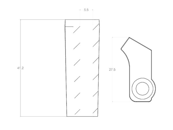 PLATE FOR YAMAHA 300/350 HP 4T ENGINE