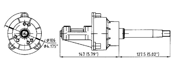 SHAFT UNIT G 86