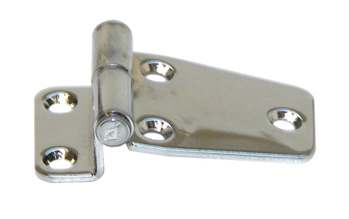 MIRROR POLISHED HINGES 66X37MM.